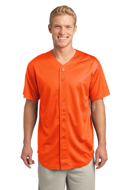 Full Button Baseball Jersey
