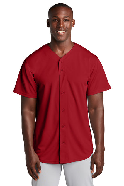 Full Button Baseball Jersey