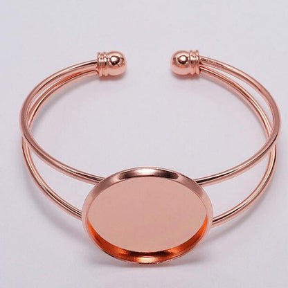 Cabochon Ajdustable Bracelet