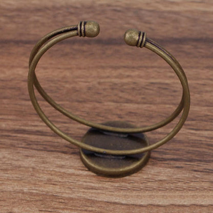 Cabochon Ajdustable Bracelet