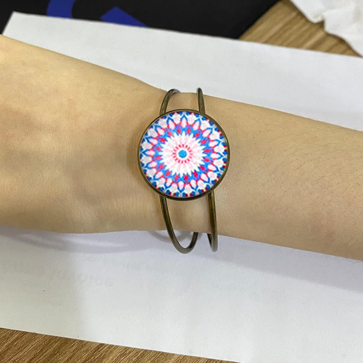 Cabochon Ajdustable Bracelet