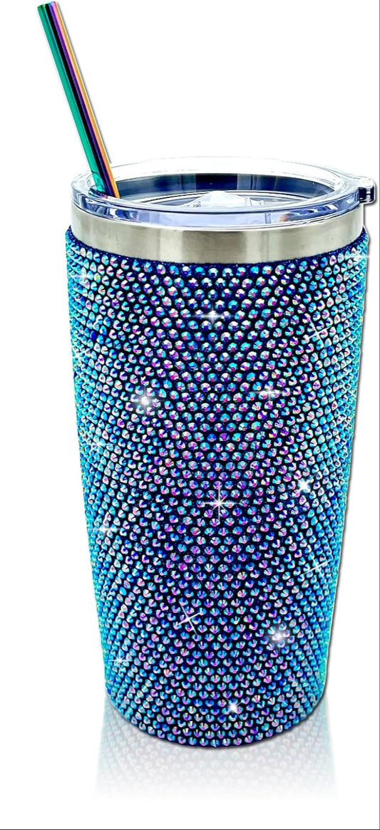Rhinestone Modern Curve Tumbler (Your Own Tumbler)
